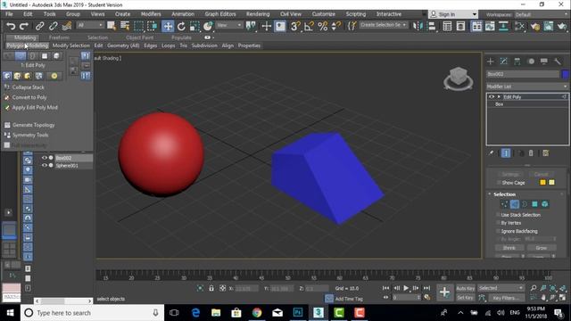 ادوات التحكم فى الرسم والأشكال 3D MAX 2019 смотреть онлайн