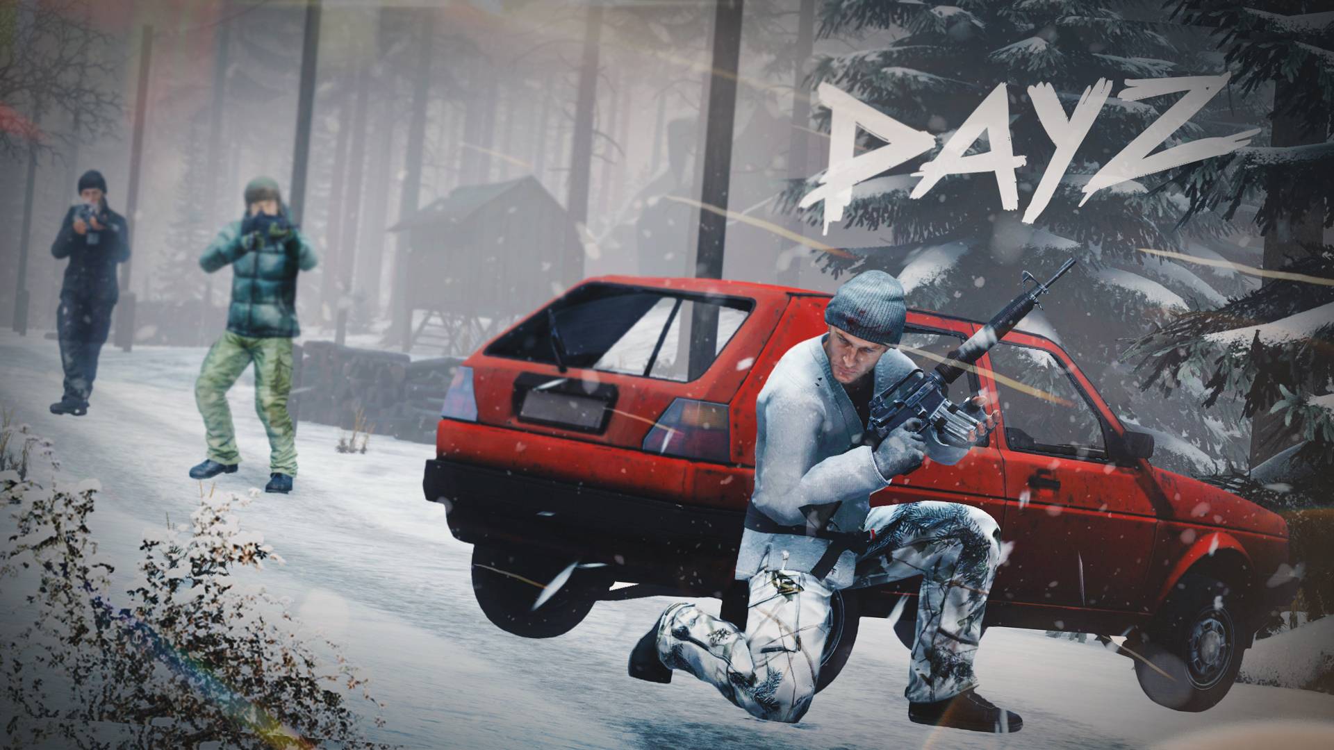 ПОПАЛИ В ЗАСАДУ НА МАШИНЕ - DAYZ KARMAKREW смотреть онлайн