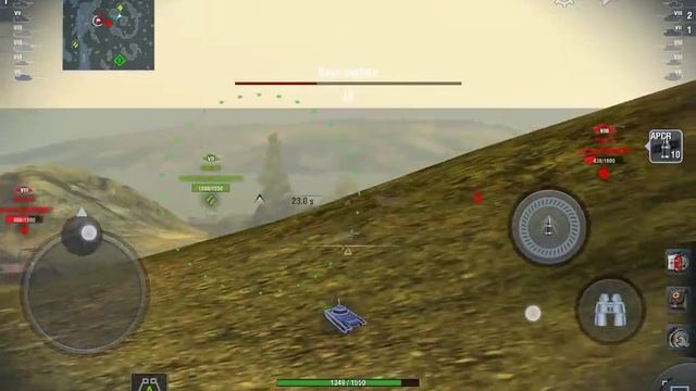 WoT Blitz - IS-3 Defender Low Damage Ace On Old Mines