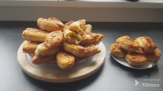 Идеальный рецепт!!!🤩Самые быстрые и вкусные домашние #ПИРОЖОЧКИ с картошечкой .