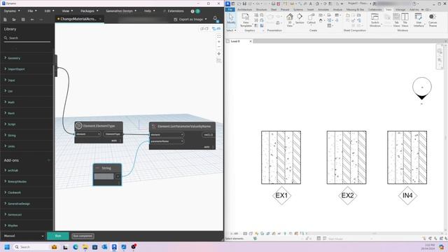 Revit Dynamo - Change Material Across Multiple Wall Types смотреть онлайн