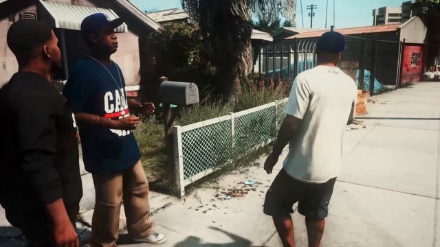 GTA 5 - Real brands Crips Lamar Retexture Showcase смотреть онлайн
