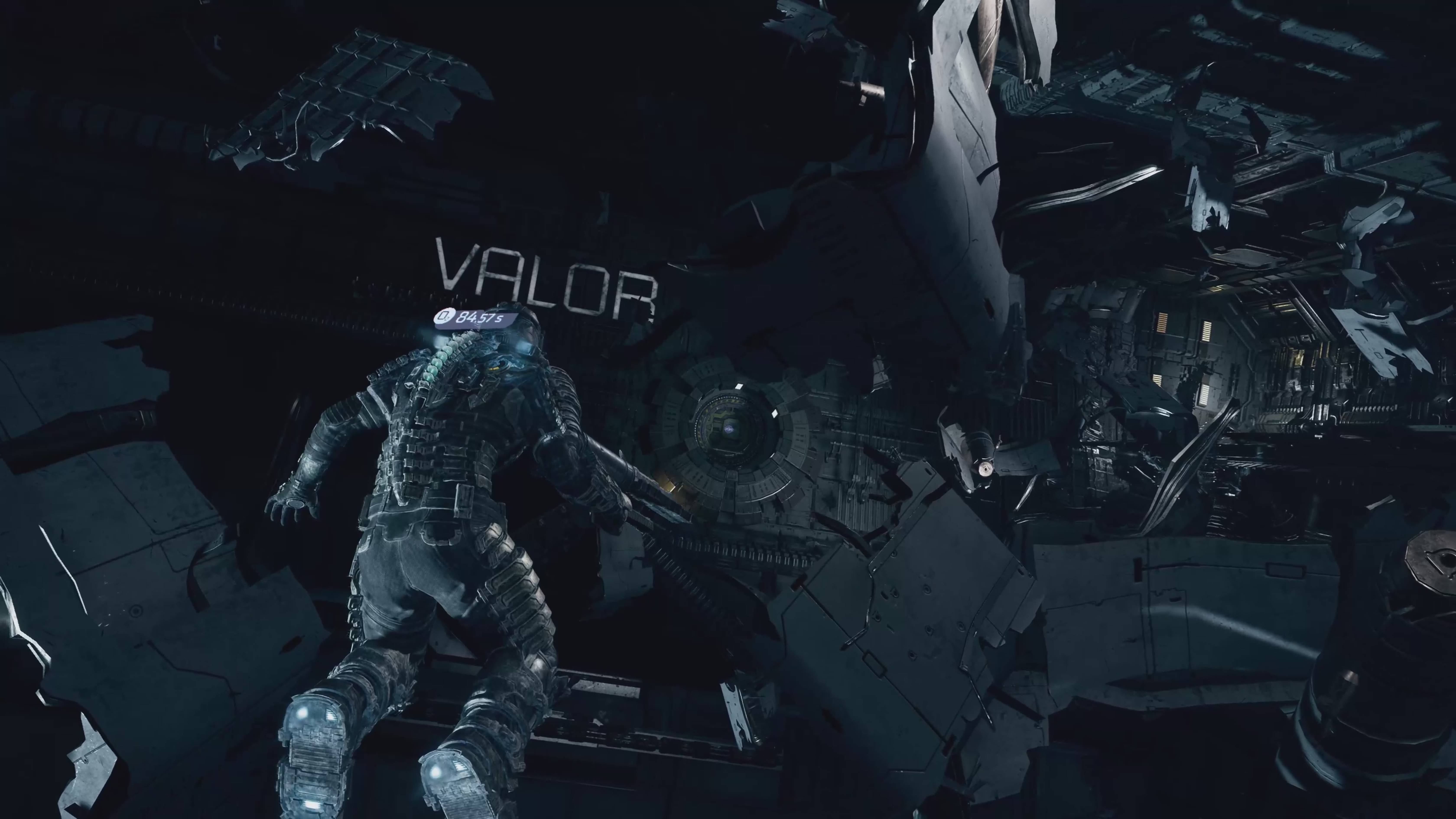 Dead Space Remake Part11. Айзек помогает установить связь со спасательным военным кораблем Valor.