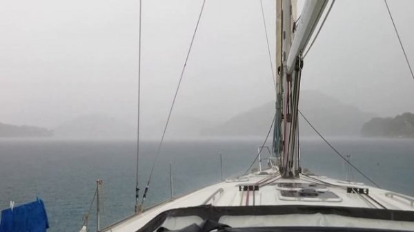 Гроза на парусной яхте. КРАСНОДАР САП / SUP прогулки +7 (928) 44-19-448 Вячеслав WhatsApp supkrd.ru