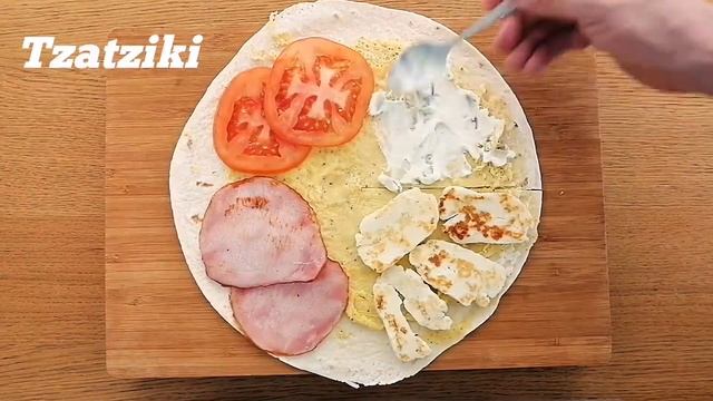 Lountza Halloumi Tortilla