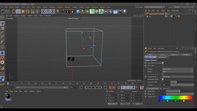 горение резины в Cinema4d WorldofTanks.igrok