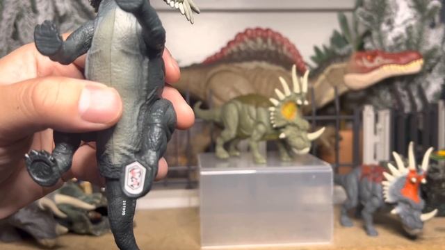 Jurassic world fierce force Styracosaurus - Mattel Jurassic fact code Dino escape смотреть онлайн