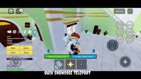 SHOWCASE REDZHUB SCRIPT | SCRIPT ROBLOX BLOX FRUIT