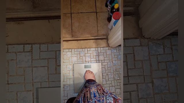Getting on the Scale #scale #weight #heavy смотреть онлайн