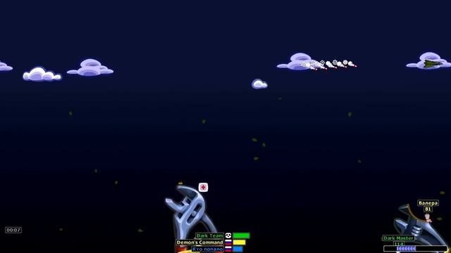 Ржем в Worms Armageddon - Серия 2 [Багнутый авиаудар] смотреть онлайн
