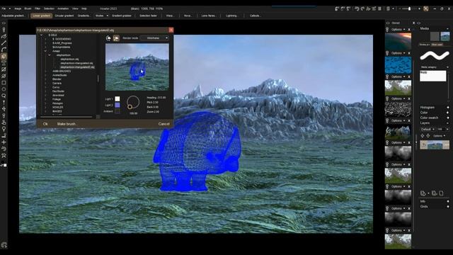 Dogwaffle does 3D - part 3 : Amapi 3D Model, and Blender Triangulation смотреть онлайн