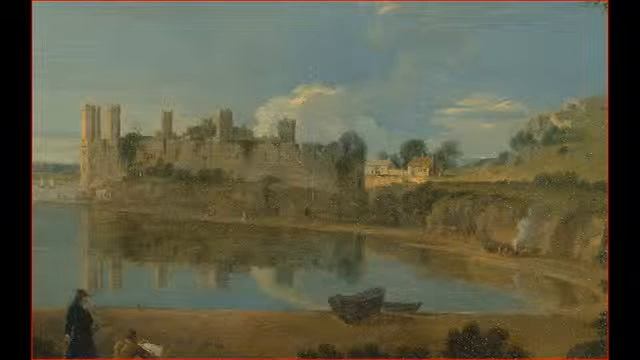 Caernarfon Castle in Caernarfon, смотреть онлайн