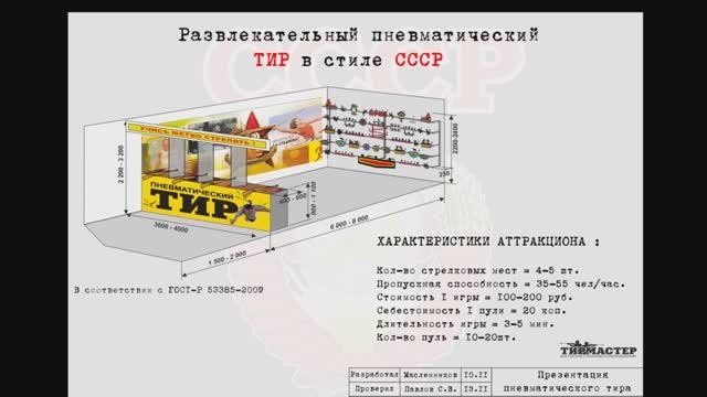 Обзор замечательного тира в стиле СССР от нашего заказчика из г Краснодар (мишени "ТирМастер") смотреть онлайн
