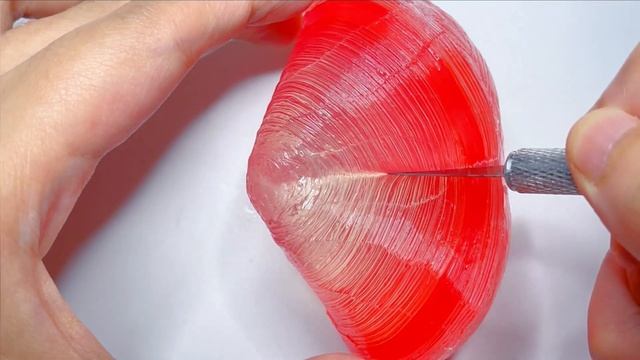 ASMR ✨A small ball has pure red color丨Relaxing and Satisfying Video смотреть онлайн