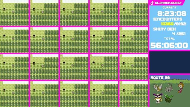 Hunting Shiny Pokemon in Gen 2 Full Odds Day 12. Come join смотреть онлайн