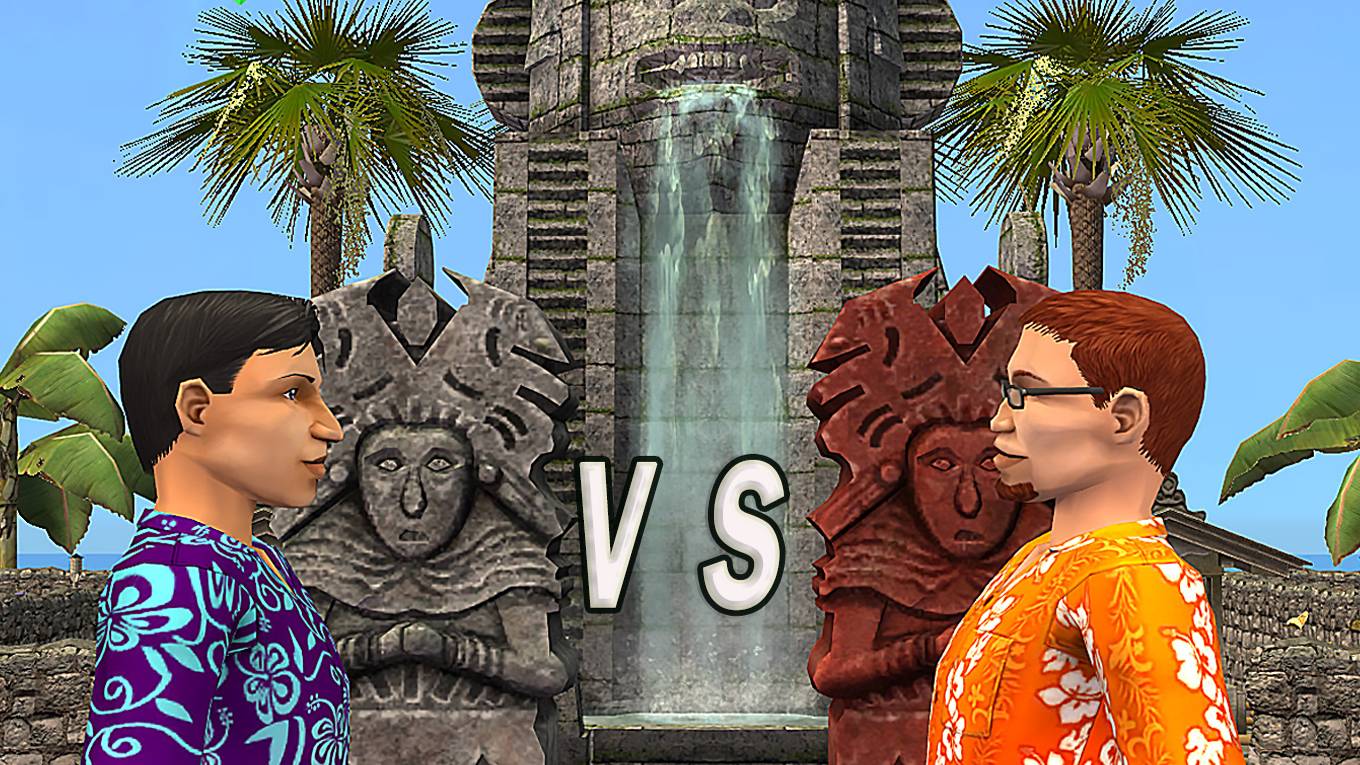 The Sims 2 "Остров Невезения" Тауни vs Садоводы. 1 часть. Астрологические Весы и Топор Судьбы смотреть онлайн