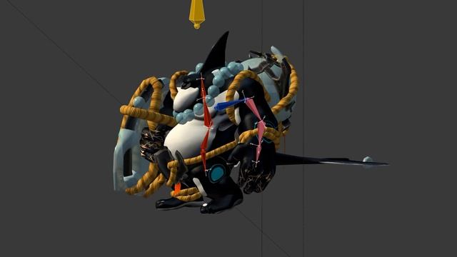 Quadruped run cycle animation in blender 3D HIGHLIGHTS смотреть онлайн