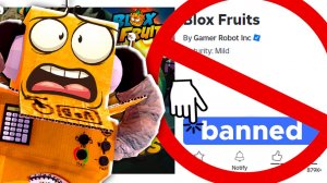МЕНЯ ЗАБАНЛИ в BLOX FRUITS за СЛИШКОМ БЫСТРУЮ ПРОКАЧКУ...
