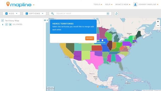 Create Custom Territories by Merging смотреть онлайн