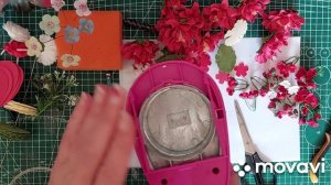 Простые цветы из фоамирана для наполнения объёмных веночков для девочек.