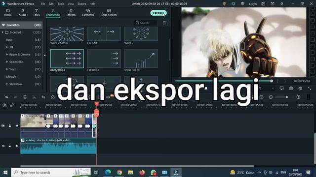cara membuat jedag jedug/amv di wondershare filmora (PC/windows/MAC ) смотреть онлайн