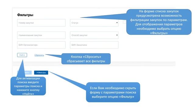 Создание и отмена закупок ОИ, ТКП, ВХК смотреть онлайн
