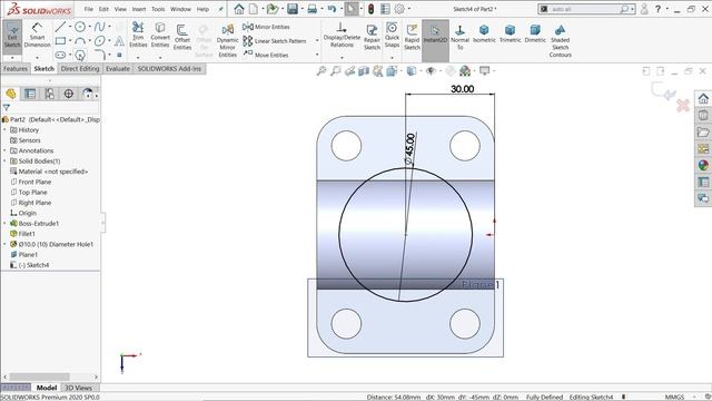 SolidWorks Tutorial for Beginners exercise 122 смотреть онлайн