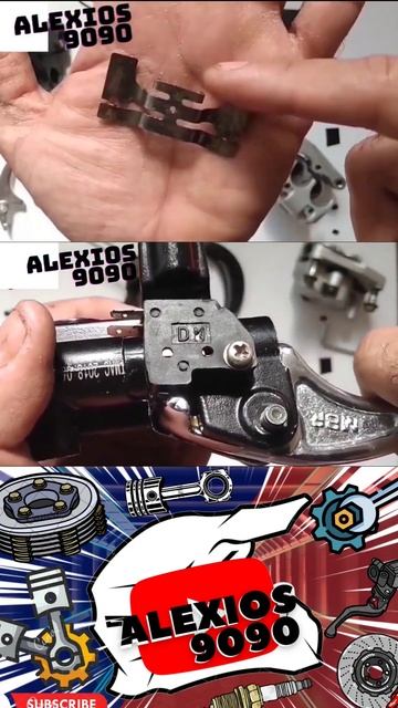 Cilindro mestre, flexível e parafusos do sistema de freio a disco dianteiro da Xtz125. смотреть онлайн