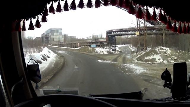 ВОЗИМ ЩЕБЕНЬ С ПОРТА НА ЗАВОД. смотреть онлайн