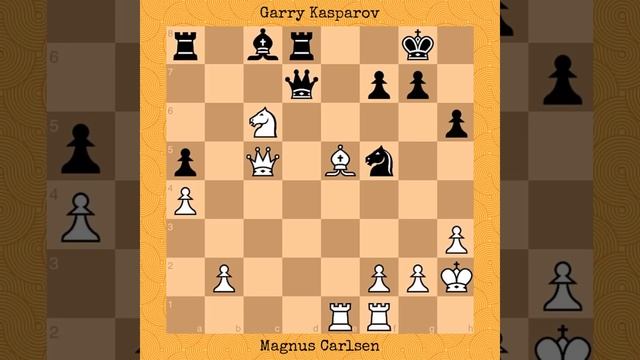 Magnus Carlsen Vs Garry Kasparov | Reykjavik Rapid, 2004 #chess #chessgame