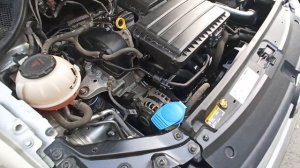 запуск двигателя после мойки и замены свечей