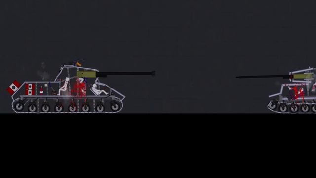 Tiger-H1 vs IS-3 in People Playground смотреть онлайн