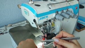 МЕНЯЕМ НИТКИ В ПРОМЫШЛЕННОМ ОВЕРЛОКЕ