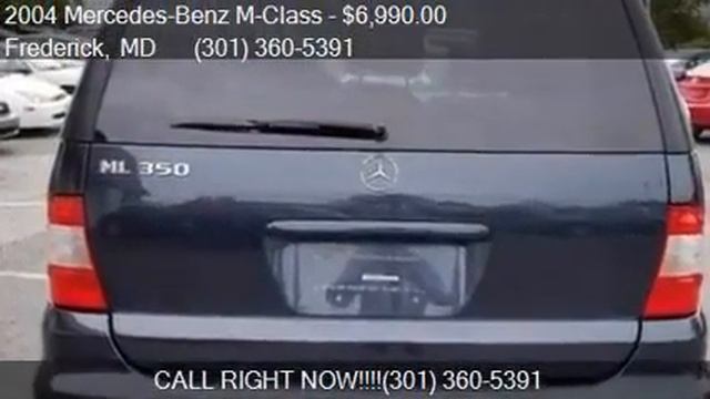 2004 Mercedes-Benz M-Class ML 350 AWD 4MATIC 4dr SUV for sal смотреть онлайн