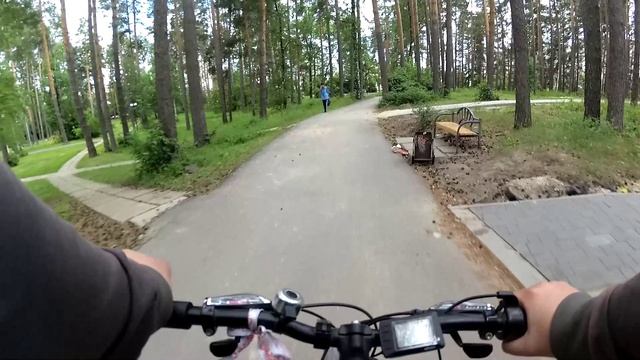 Электро велосипед 350w 36v катаемся по городу смотреть онлайн