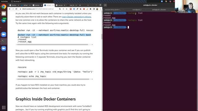 ROS курс, лекция 14, Docker смотреть онлайн
