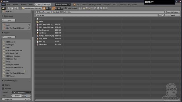 tutorial blender Unwrap With Mark Seam смотреть онлайн