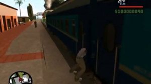 Gta San Andreas Trains моды на поезда