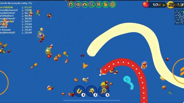 🐍 WORMATE ZONE.IO | Rắn Săn Mồi #642 BIGGEST SNAKE | Epic Worms Zone Best Gameplay | Trần Hùng 83 смотреть онлайн