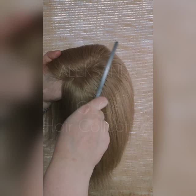 ПАРИК комбинированный - на моно (с имитацией кожи головы) #натуральныйпарик #изделияизволос #постиж смотреть онлайн