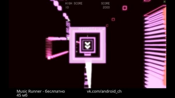 Music Runner - Хардкорный раннер на Android(Обзор⧸Review)