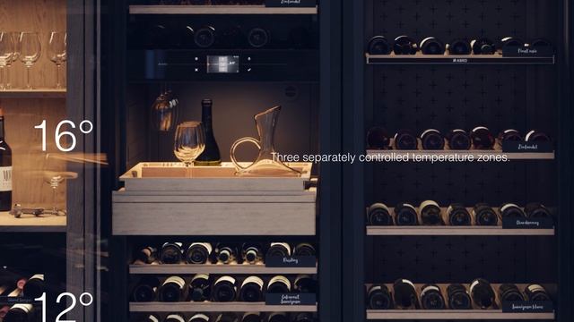 ASKO Wine Climate Cabinet, three zones смотреть онлайн