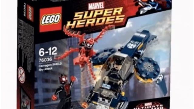 LEGO SUPER HEROES Воздушная атака Карнажа смотреть онлайн