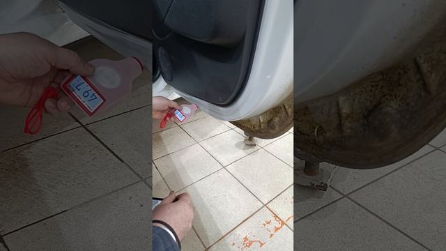 краска вообще есть?! лкп Ларгус. правая задняя дверь.