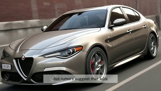 Alfa Romeo Giulia 2025: Striking the Perfect Balance Between Power and Precision смотреть онлайн