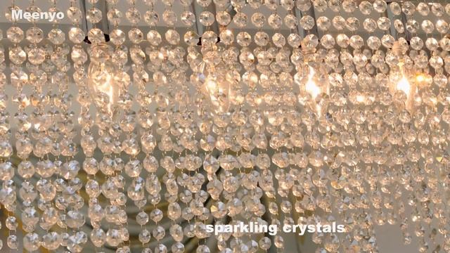 Modern Raindrop Crystal Chandelier Lighting смотреть онлайн