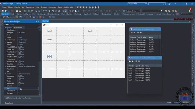 069 PASCAL AND DELPHI TUTORIAL - GridPanel in Delphi смотреть онлайн