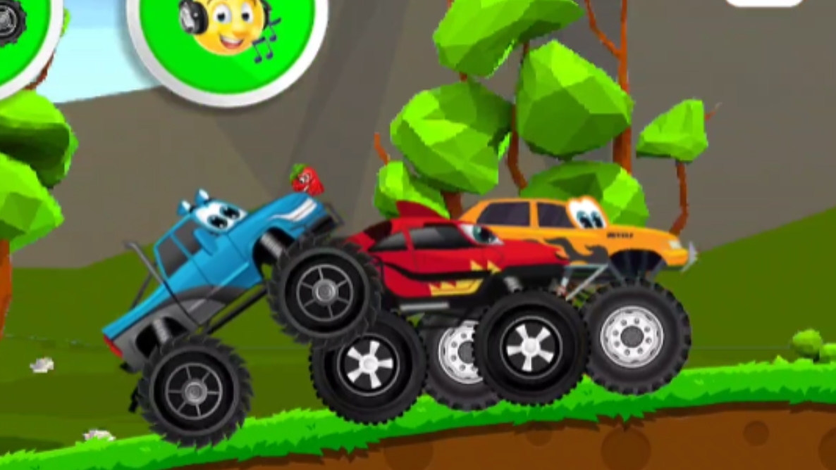 Monster Truck Racing Game. Монстр трак