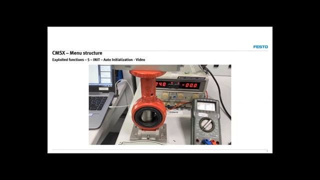 CMSX Update 2019 - Comissioning and parametrization Festo смотреть онлайн