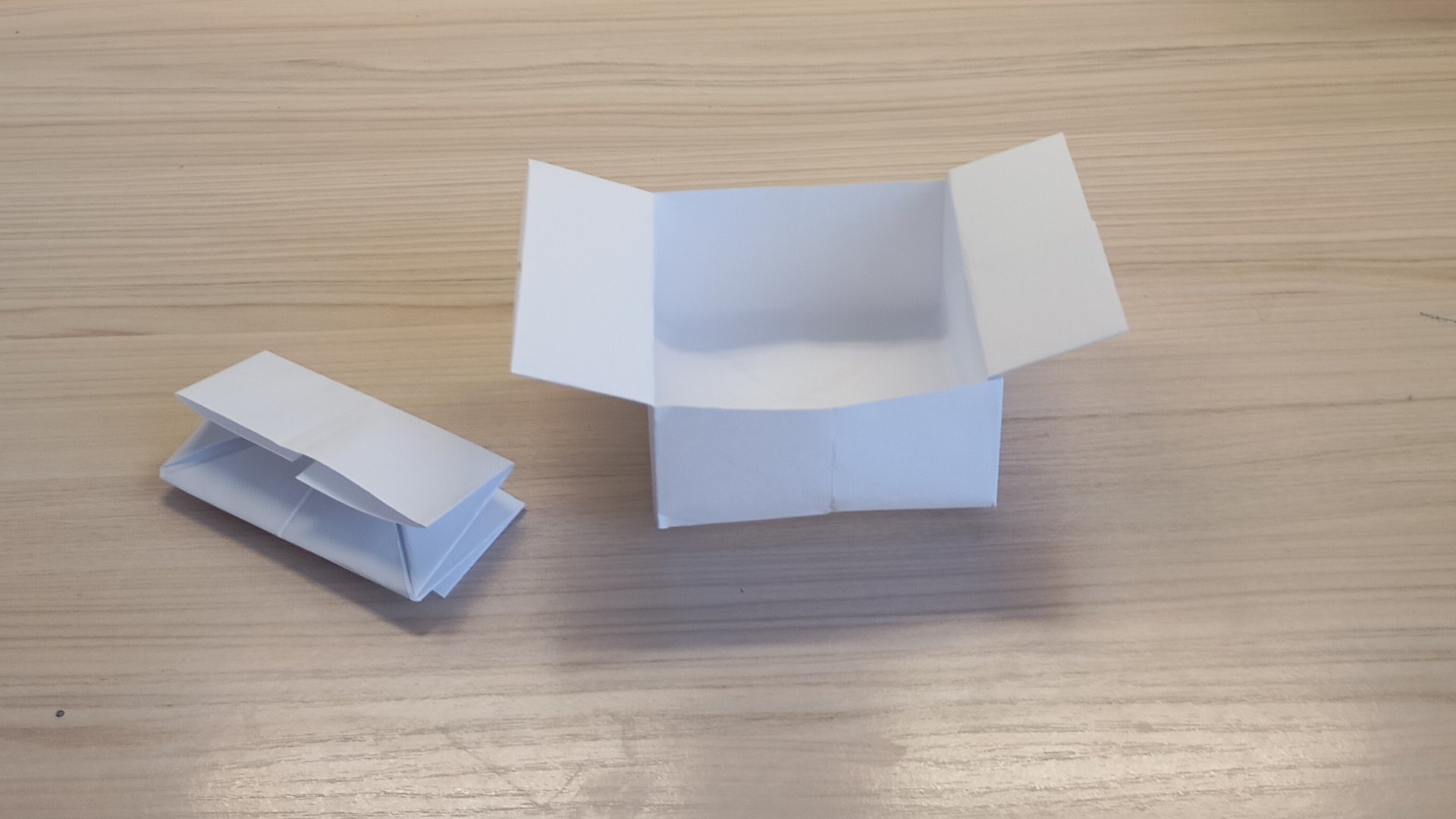 как сделать большую коробку из бумаги А4 смотреть онлайн